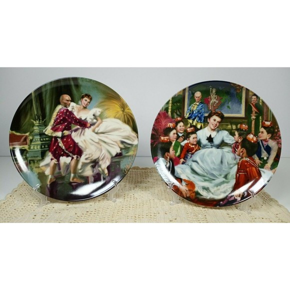The King and I Knowles Collectors Plates 2 and 3 - Picture 1 of 6